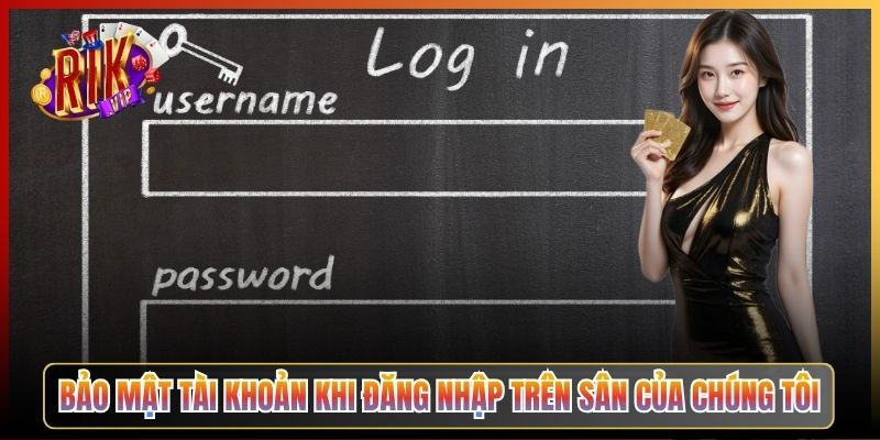 Bảo Mật Tài Khoản Khi Đăng Nhập Trên Sân Của Chúng Tôi