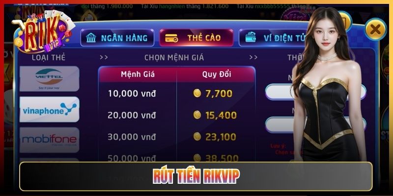 Hướng Dẫn Rút Tiền Rikvip Về Tài Khoản Nhanh Và Uy Tín