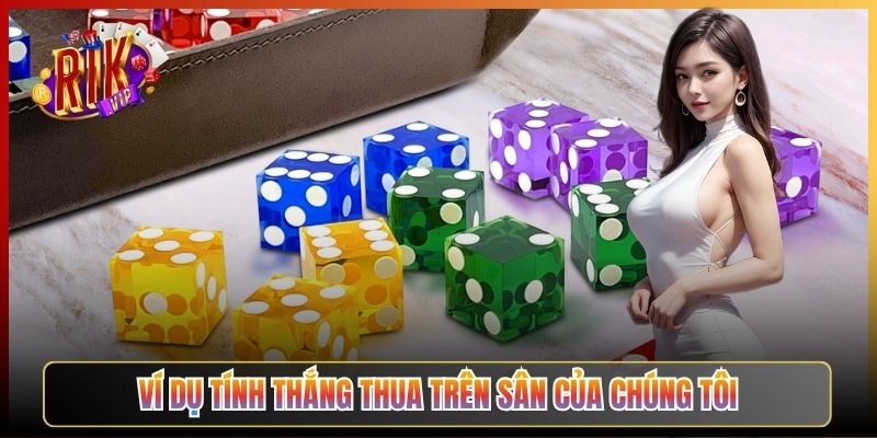Ví Dụ Tính Thắng Thua Trên Sân Của Chúng Tôi