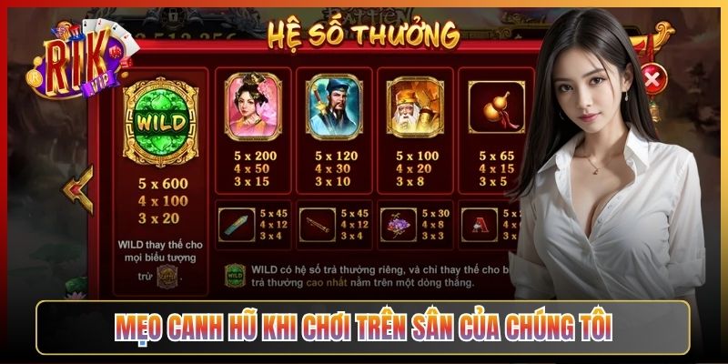 Mẹo Canh Hũ Khi Chơi Trên Sân Của Chúng Tôi