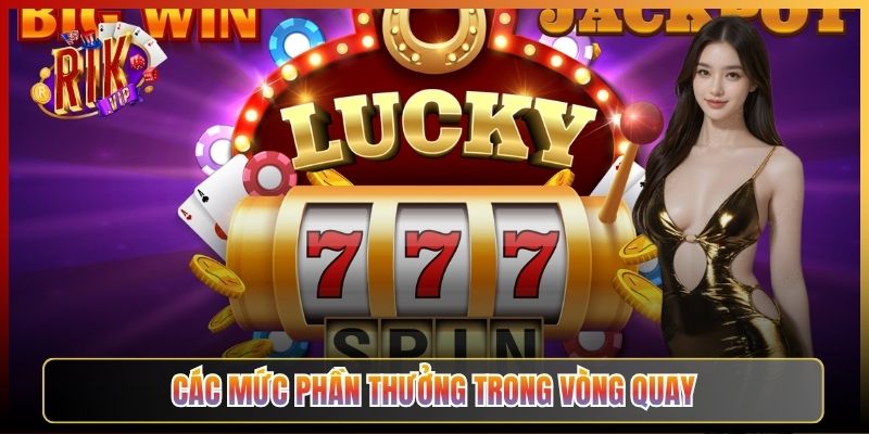Các Mức Phần Thưởng Trong Vòng Quay
